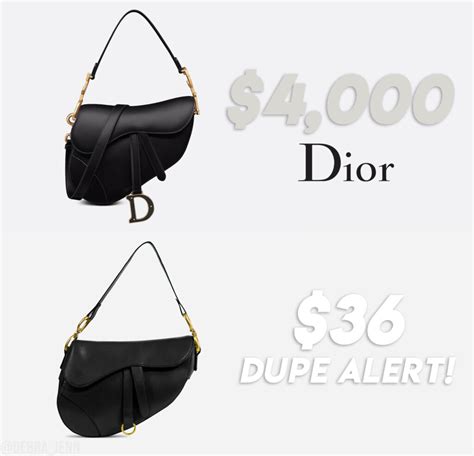 amazon dior saddle bag dupe|knock off christian dior bags.